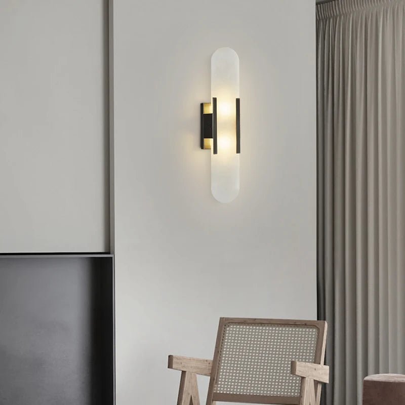 Contemporary Copper Beside Lamp - Hans Lumiere