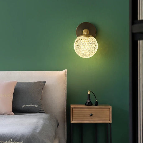 Contemporary Copper Brass Wall Lamp LED Sconce - Hans Lumiere