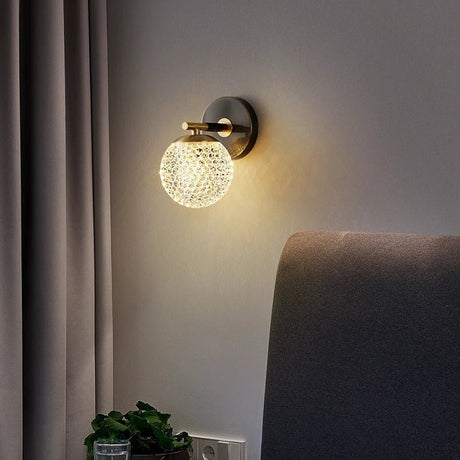 Contemporary Copper Brass Wall Lamp LED Sconce - Hans Lumiere