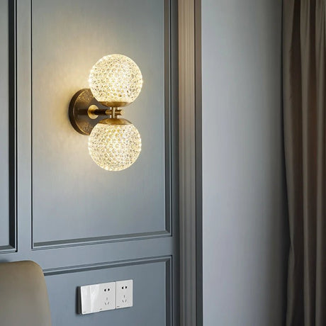 Contemporary Copper Brass Wall Lamp LED Sconce - Hans Lumiere