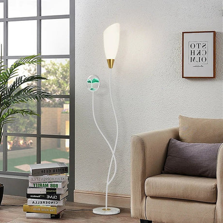 Contemporary Hourglass Floor LED Lamps - Hans Lumiere