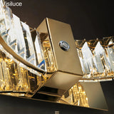 Contemporary Indoor Crystal Table Lamp - Hans Lumiere