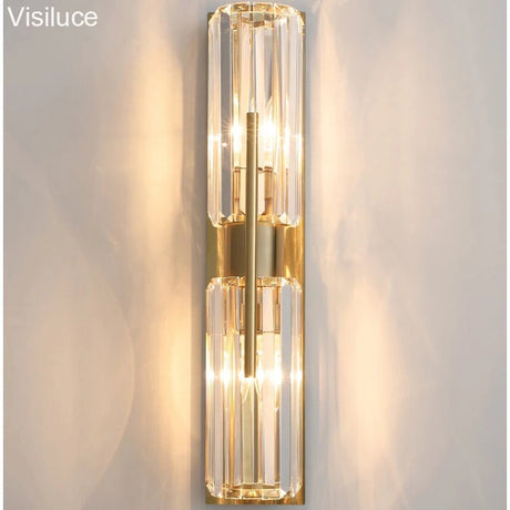 Contemporary Modern Luxury Crystal Wall Lamp - Hans Lumiere