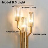 Contemporary Modern Luxury Crystal Wall Lamp - Hans Lumiere