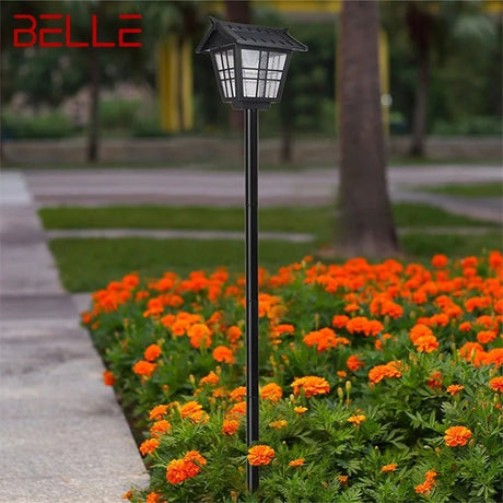 Contemporary Outdoor Solar Lawn Light - Hans Lumiere