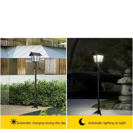 Contemporary Outdoor Solar Lawn Light - Hans Lumiere