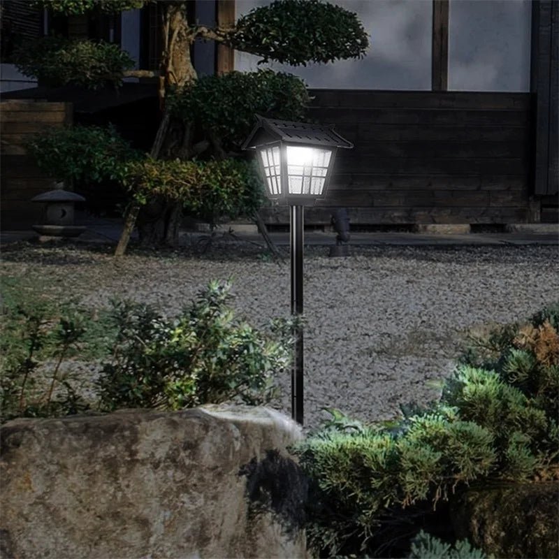 Contemporary Outdoor Solar Lawn Light - Hans Lumiere