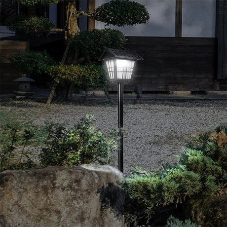 Contemporary Outdoor Solar Lawn Light - Hans Lumiere