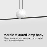 Copper and Marble Kitchen Island Pendant Light - Hans Lumiere