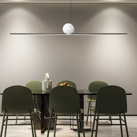 Copper and Marble Kitchen Island Pendant Light - Hans Lumiere