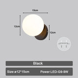 Copper Black Interior LED Wall Lamp - Hans Lumiere