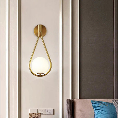Copper Black Interior LED Wall Lamp - Hans Lumiere