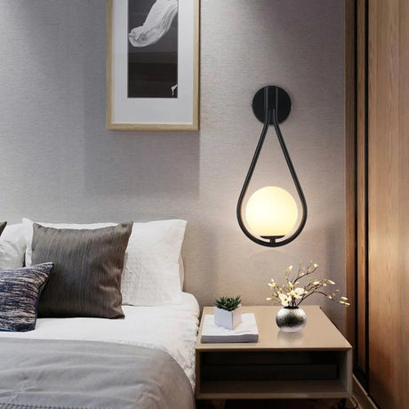Copper Black Interior LED Wall Lamp - Hans Lumiere