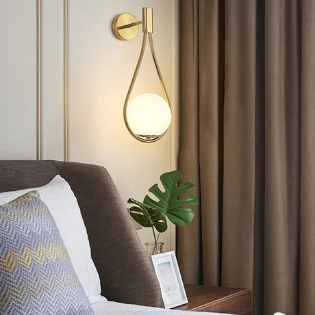 Copper Black Interior LED Wall Lamp - Hans Lumiere