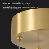 Copper Pendant Light for Kitchen Island and Living Room - Hans Lumiere