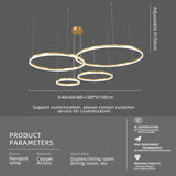 Copper Pendant Light for Kitchen Island and Living Room - Hans Lumiere