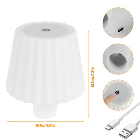 Cordless LED Wine Bottle Table Lamp - Hans Lumiere