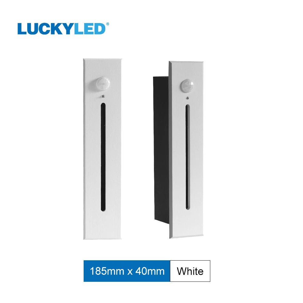 Corridor Staircase Step Recessed LED Wall Lighting With PIR Sensor - Hans Lumiere