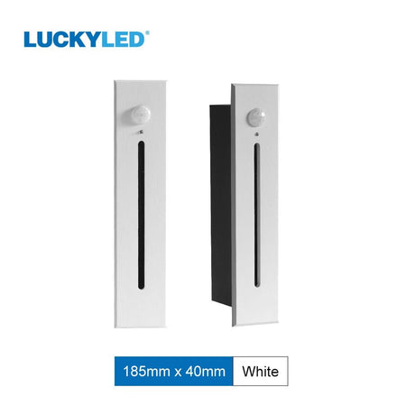 Corridor Staircase Step Recessed LED Wall Lighting With PIR Sensor - Hans Lumiere
