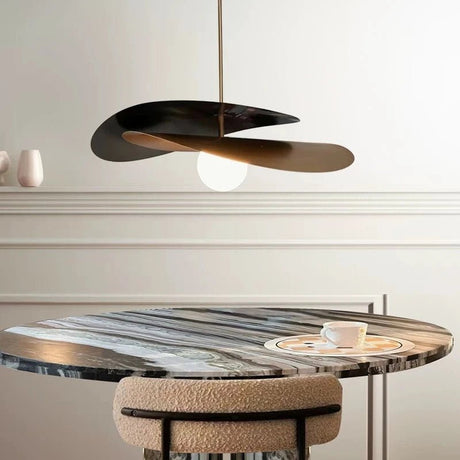 Creamy French Hat Chandelier — Nordic Loft Style - Hans Lumiere