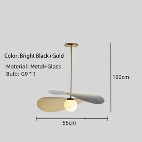 Creamy French Hat Chandelier — Nordic Loft Style - Hans Lumiere