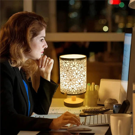Creative 3 LED Fabric Table Lamp - Hans Lumiere