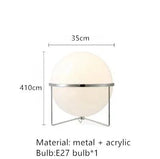 Creative Acrylic Ball Desk And Floor Lamp - Hans Lumiere