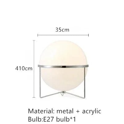 Creative Acrylic Ball Desk And Floor Lamp - Hans Lumiere