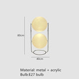 Creative Acrylic Ball Desk And Floor Lamp - Hans Lumiere