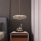 Creative Acrylic Lotus Leaf Shaped Pendant Lamp - Hans Lumiere