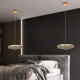 Creative Acrylic Lotus Leaf Shaped Pendant Lamp - Hans Lumiere