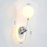 Creative Cartoon Balloon Golden Wall Light - Hans Lumiere