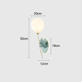 Creative Cartoon Balloon Golden Wall Light - Hans Lumiere