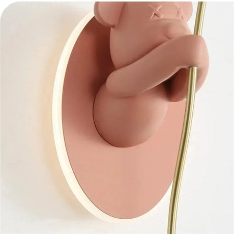 Creative Cartoon Balloon Golden Wall Light - Hans Lumiere