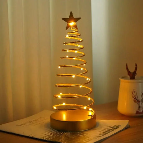 Creative Crystal Diamond Christmas Tree LED Lamp - Hans Lumiere