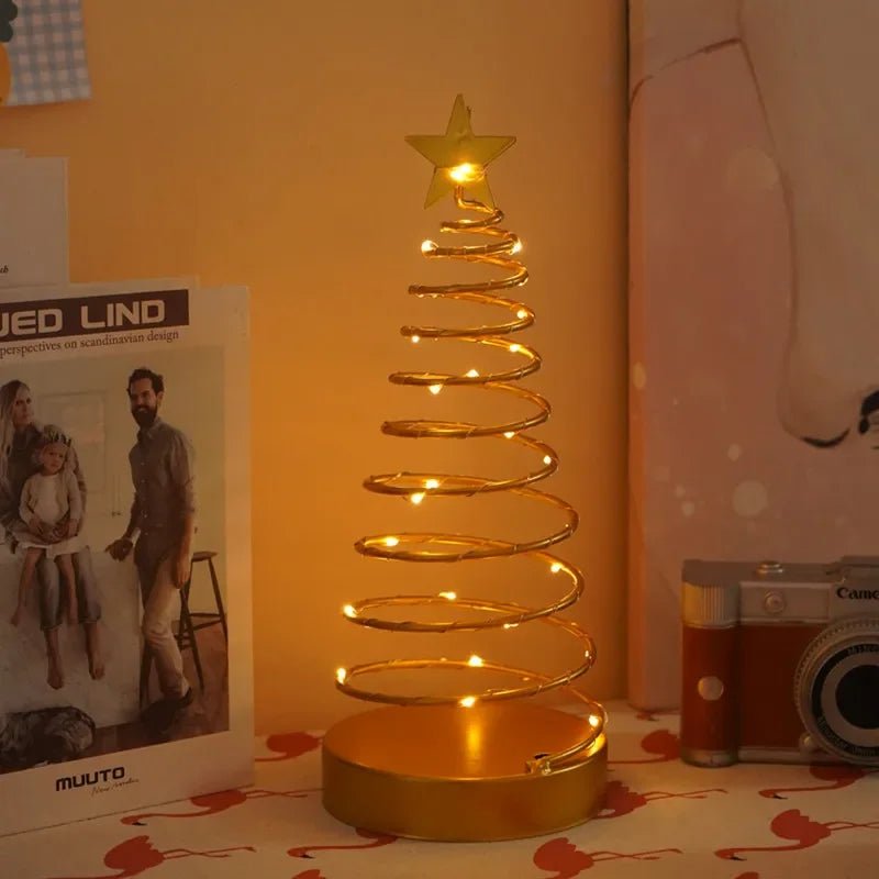 Creative Crystal Diamond Christmas Tree LED Lamp - Hans Lumiere