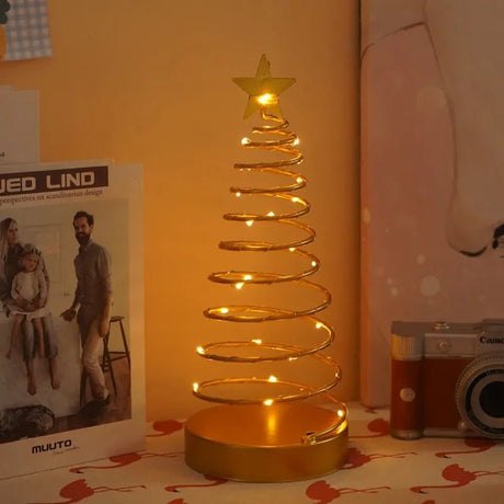 Creative Crystal Diamond Christmas Tree LED Lamp - Hans Lumiere