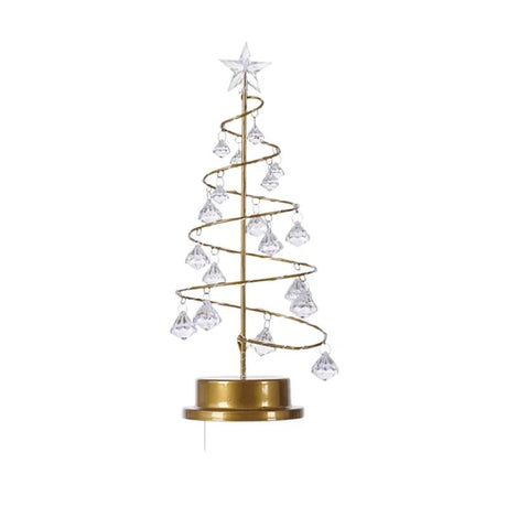 Creative Crystal Diamond Christmas Tree LED Lamp - Hans Lumiere
