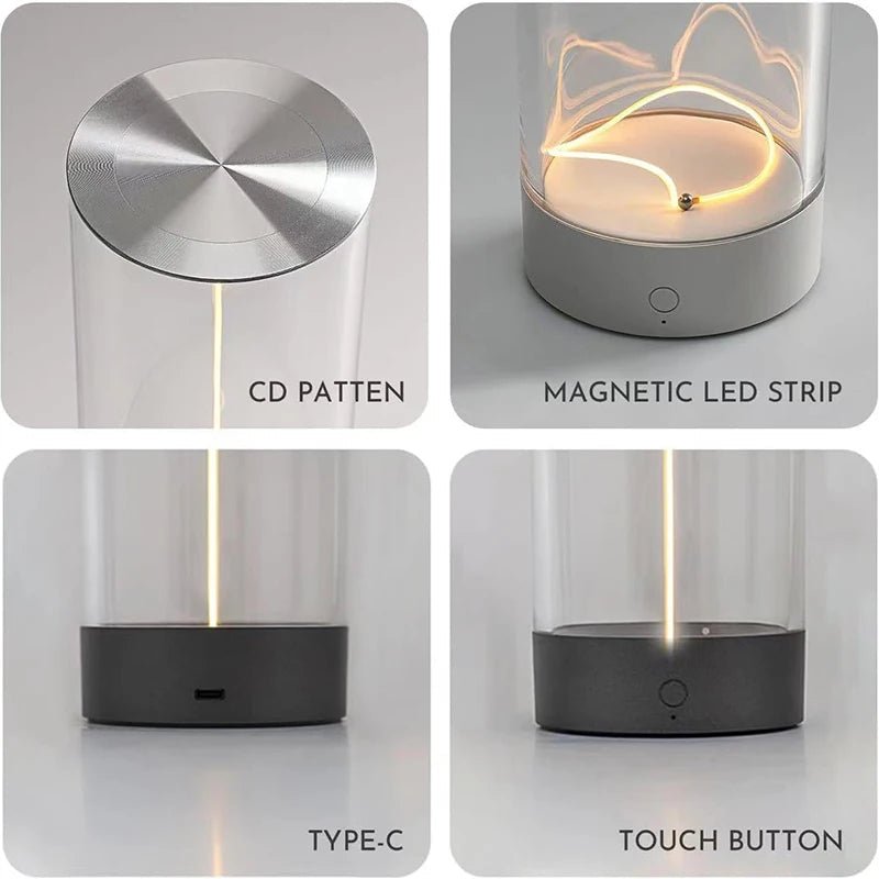 Creative Design Bedside Cordless Rechargeable Desk Lamp - Hans Lumiere