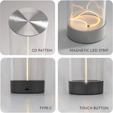 Creative Design Bedside Cordless Rechargeable Desk Lamp - Hans Lumiere