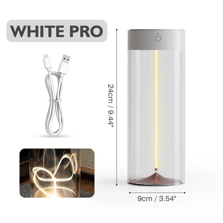Creative Design Bedside Cordless Rechargeable Desk Lamp - Hans Lumiere
