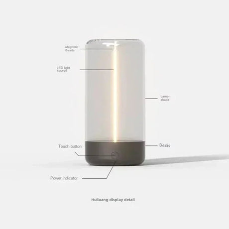 Creative Design Magnetic Light Cordless Table Lamp - Hans Lumiere