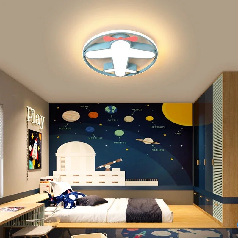 Creative Elephant Cartoon Led Ceiling Lights - Hans Lumiere