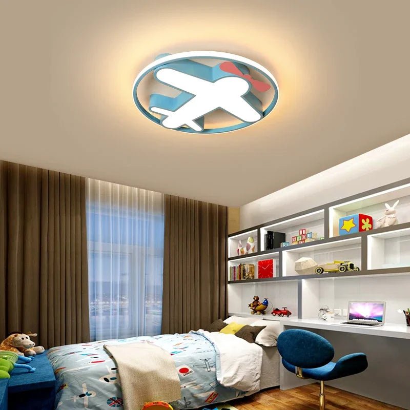 Creative Elephant Cartoon Led Ceiling Lights - Hans Lumiere