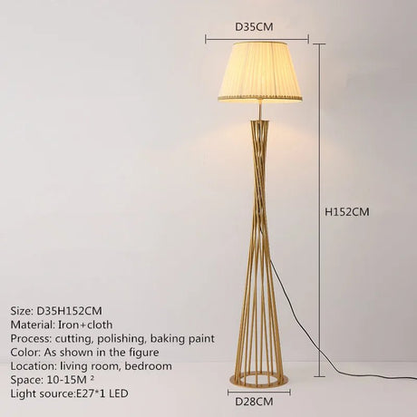 Creative Fashion LED Vintage Standing Light - Hans Lumiere