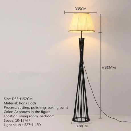 Creative Fashion LED Vintage Standing Light - Hans Lumiere
