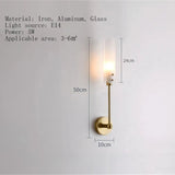 Creative Gold Nordic Wall Lamp - Hans Lumiere
