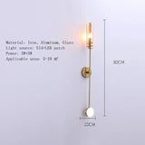 Creative Gold Nordic Wall Lamp - Hans Lumiere