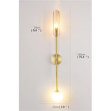 Creative Gold Nordic Wall Lamp - Hans Lumiere
