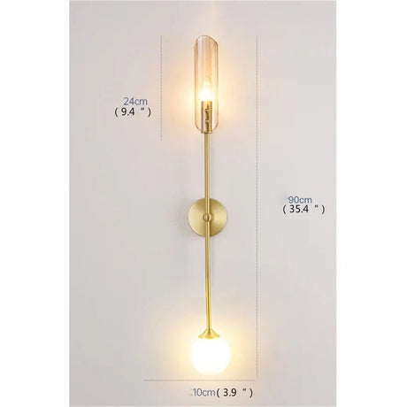 Creative Gold Nordic Wall Lamp - Hans Lumiere